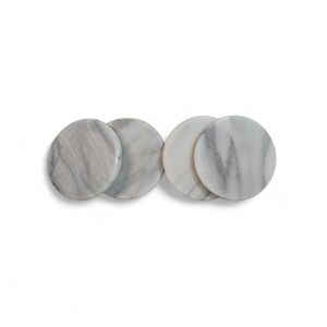 Marble Coaster Set with Cork Backing